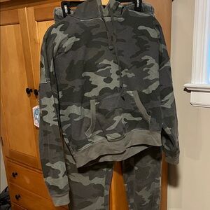 Lucky Brand Camouflage Hoodie